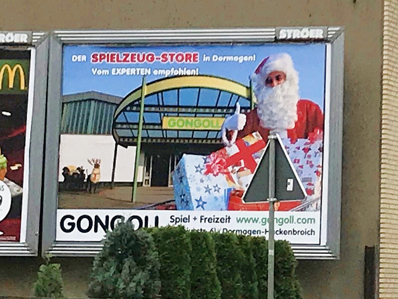 Gongoll-Weihnachten-Plakat-Nievenheim-Dormagen-2017-Spielzeug-Store