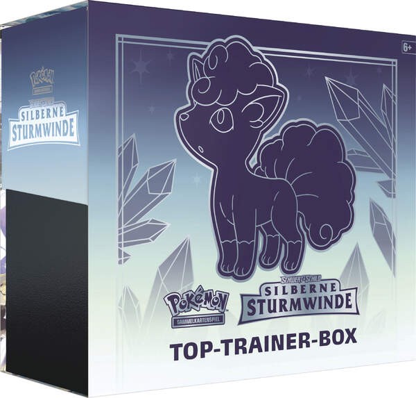 Pokemon SWSH12 Silberne Sturmwinde Top-Trainer Box Deutsch