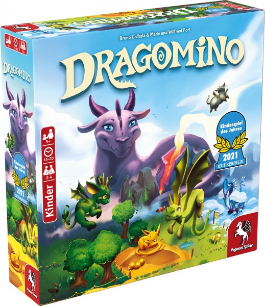 Pegasus Dragomino *Kinderspiel des Jahres 2021* 57111G
