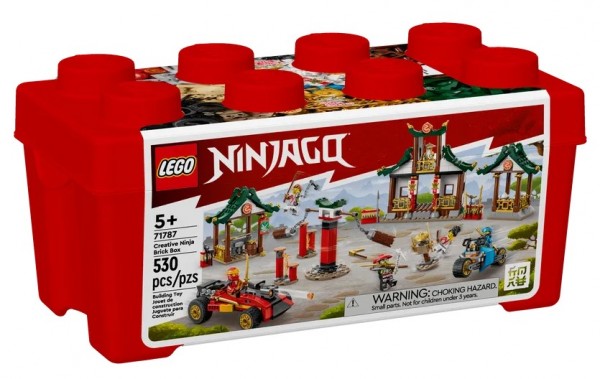 LEGO® NINJAGO® Kreative Ninja Steinebox 71787