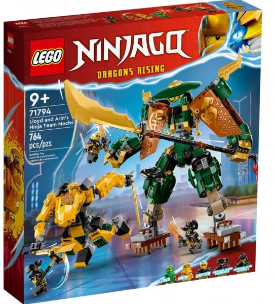 LEGO® Ninjago Kaiserliches Mech-Duell gegen den Elementardrachen 71796