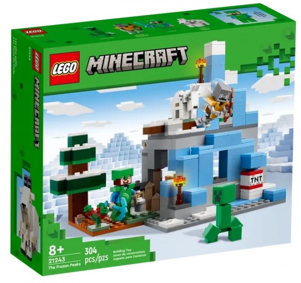 LEGO® Minecraft® Die Vereisten Gipfel 21243