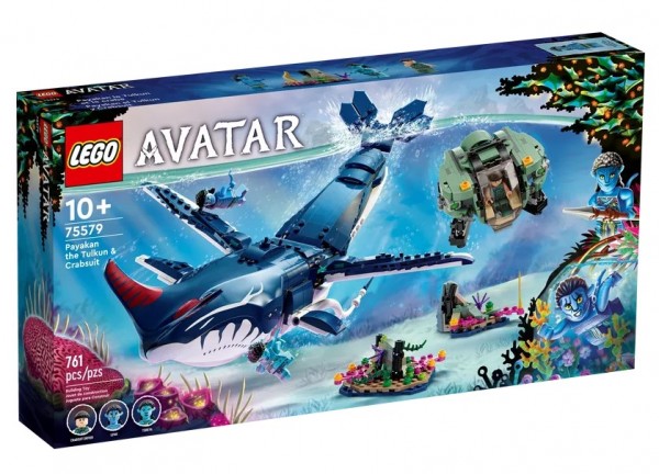 LEGO® Avatar Payakan der Tulkun und Krabbenanzug 75579