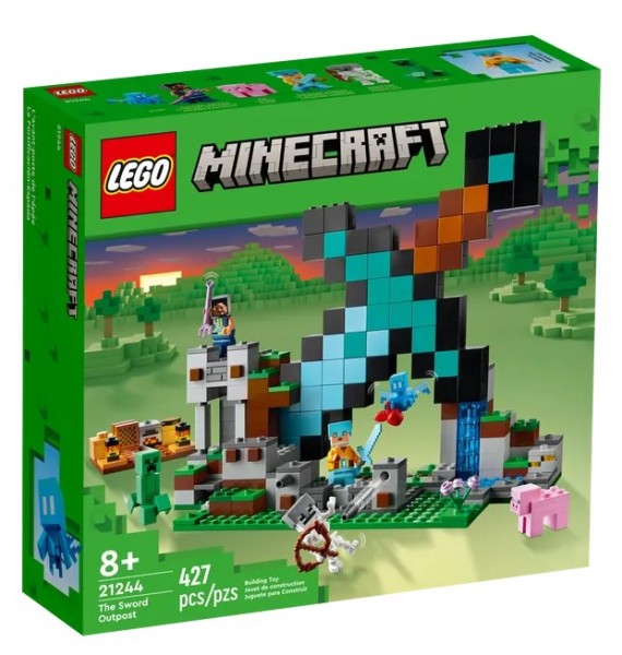LEGO® Minecraft® Der Schwert-Außenposten 21244