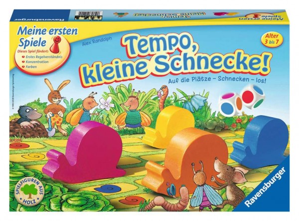 Ravensburger Kinderspiel Tempo kleine Schnecke 21420
