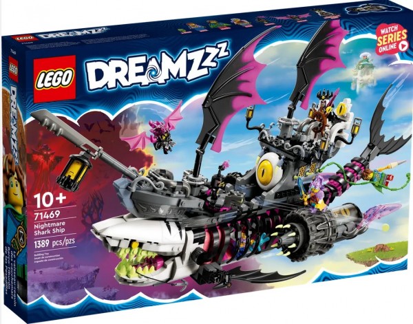 LEGO® Dreamzzz Albtraum-Haischiff 71469