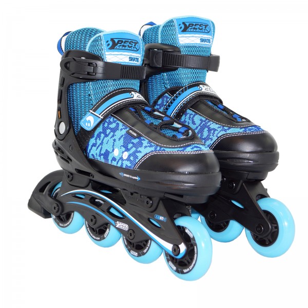 Best Sporting Inline Skates blau Größe verstellbar