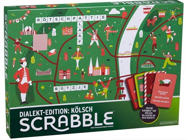 Mattel Scrabble - Dialekt Edition: Kölsch GGN23