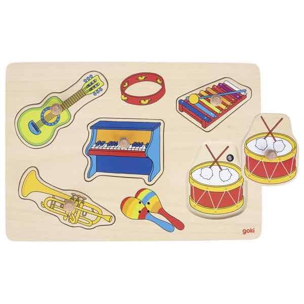 Goki Soundpuzzle Musikalien mit Instrumentensounds (57520)