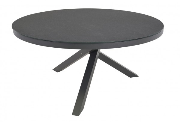 Lesli Living Tisch Mojito 150cm rund mit Glas-Keramikplatte (43202)
