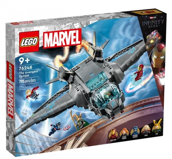 LEGO® Marvel Der Quinjet der Avengers 76248