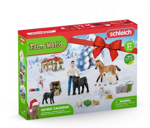 Schleich® Adventskalender Farm World Bauernhof 2022 98643