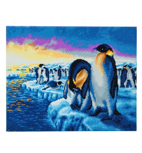 Craft Buddy Crystal Art Kit Penguins of the Arctic CAK-A60