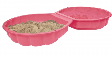 Sandmuschel pink 2-teilig