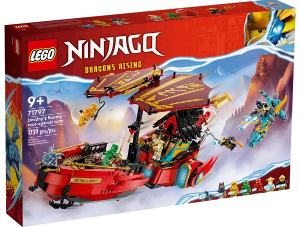 LEGO® Ninjago Ninja-Flugsegler im Wettlauf mit der Zeit 71797