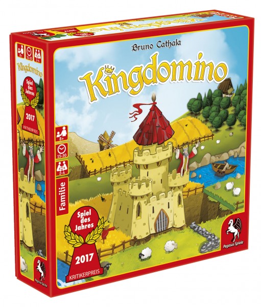 Pegasus Spiele Kingdomino Revised Edition *Spiel des Jahres 2017* 57104G