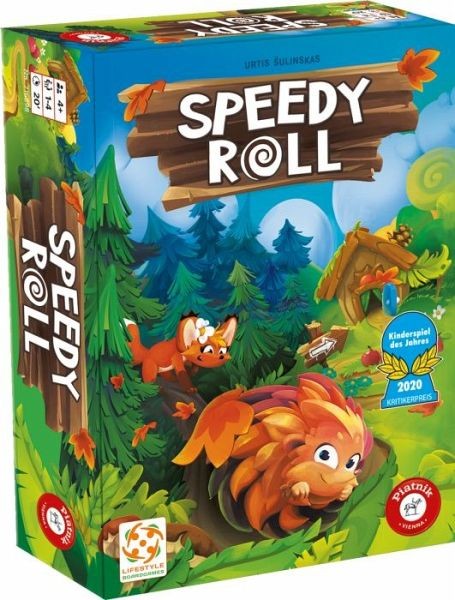Piatnik Speedy Roll (Kinderspiel des Jahres 2020) P0013071