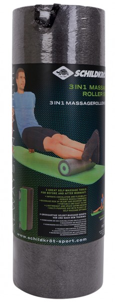 Schildkröt 3in1 Massage Roller Set 960039