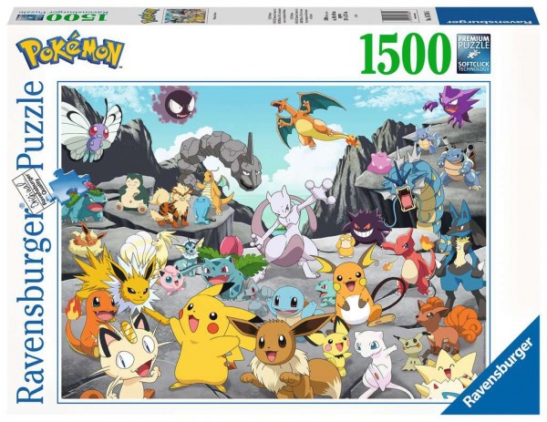Ravensburger Pokémon Classics Puzzle 1500 Teile 16784